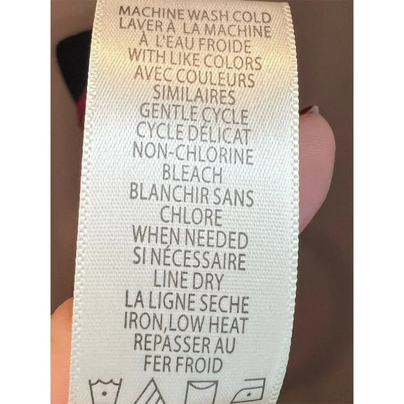 Max Studio Women's Floral Maxi Dress V-Neck Long Sleeve Size M - Picture 14 of 14